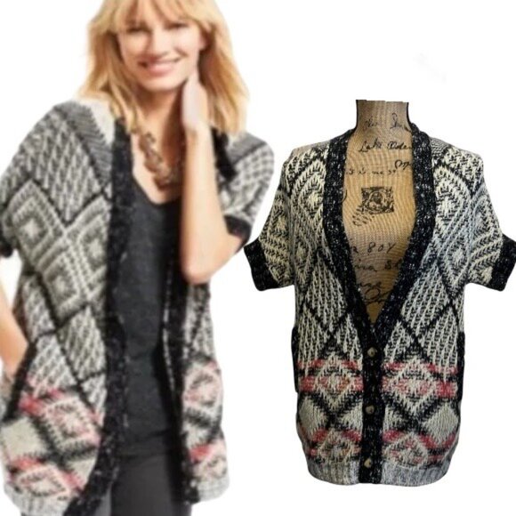 Cabi Provence Tunic Sweater Long Open Front Cardigan with Pockets XXS - Picture 9 of 9